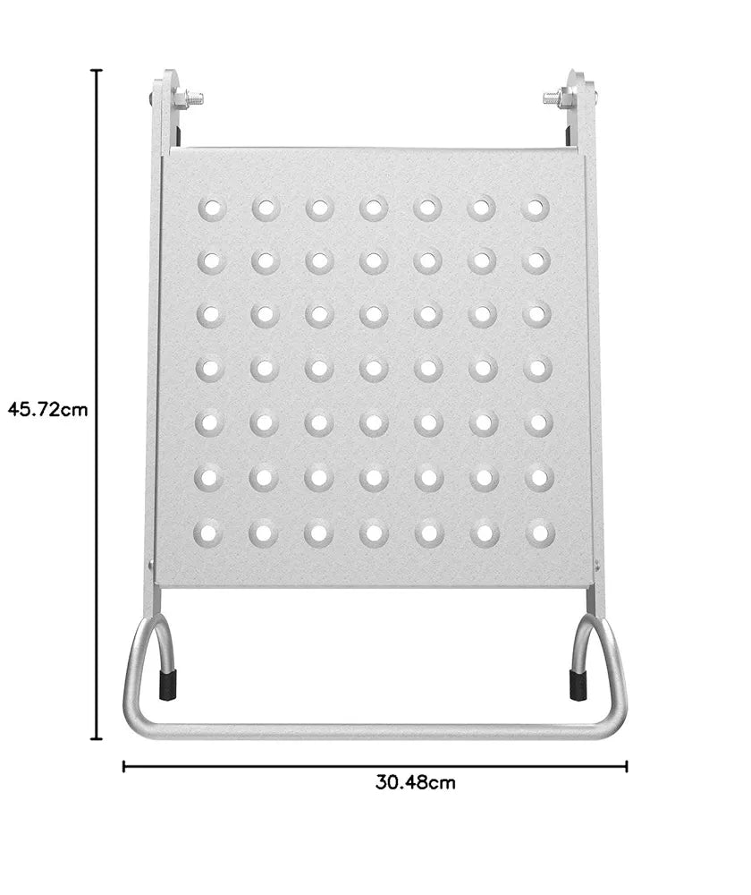 منصة عمل ألمنيوم قوية – أمان وراحة أثناء العمل على السلم