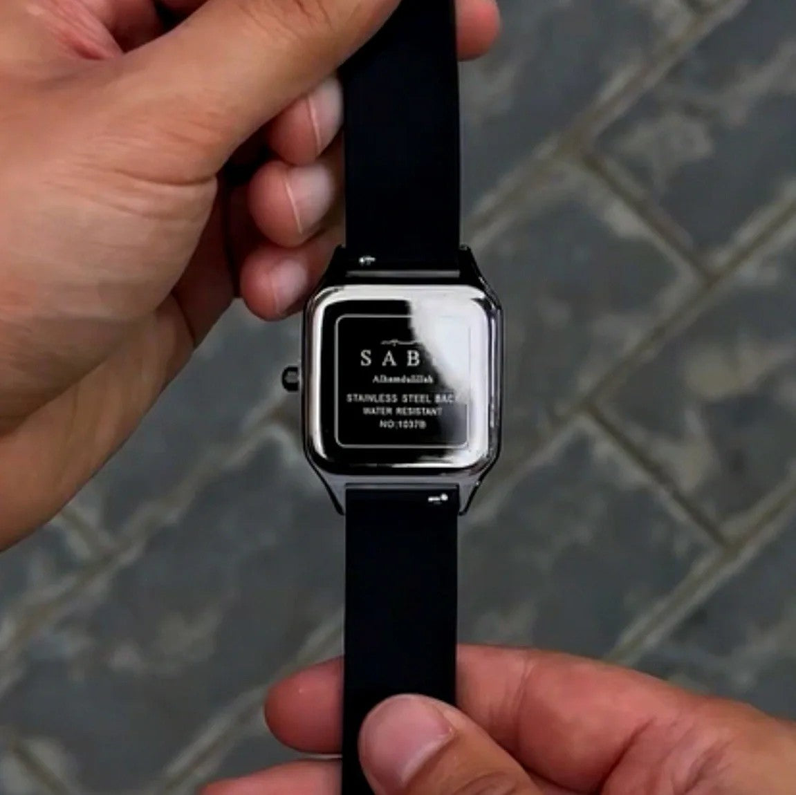 ساعة "الصبر" الرجالية الفاخرة | ميناء عربي فريد | إغلاق مغناطيسي مبتكر ومقاومة للماء 3ATM