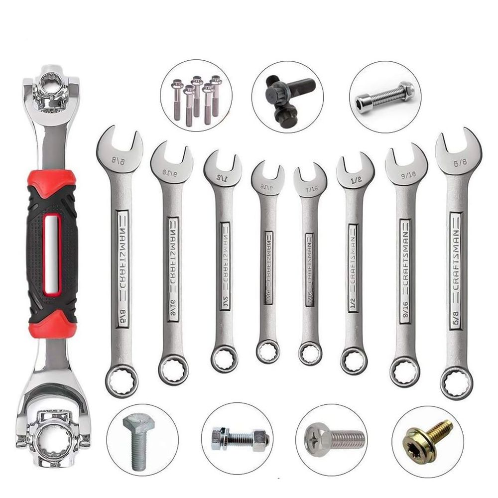 مفتاح متعدد الاستخدامات 8 في 1 – الحل المثالي للصيانة اليومية