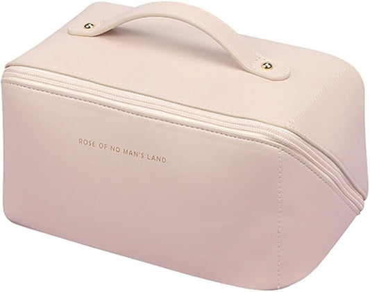 حقيبة مستحضرات التجميل الفاخرة – تصميم أنيق وسعة كبيرة للسفر والاستخدام اليومي